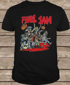 2018 Pearl Jam Halloween t shirt