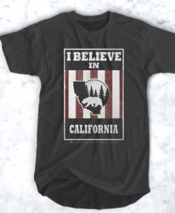 Bear I believe in California wildfires t shirt