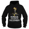 Black Panther Kings Born December hoodie