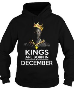 Black Panther Kings Born December hoodie