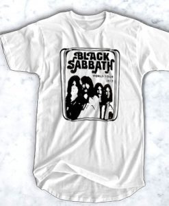 Black Sabbath World Tour 1973 t shirt