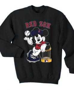 Boston Red Sox Mickey Mouse sweatshirt