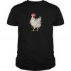 Chicken Christmas t shirt