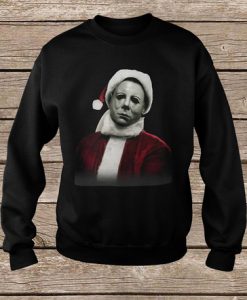 Christmas Michael Myers Santa sweatshirt