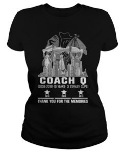 Coach Q thank you for the memories t shirt