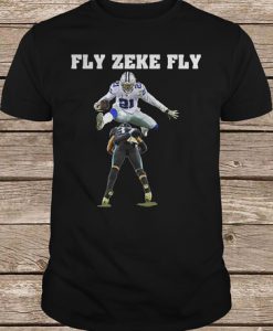 Ezekiel Elliott Dallascowboys Fly Zeke Fly t shirt