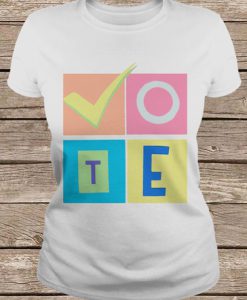 Gigi Hadid Rock The Vote t shirt