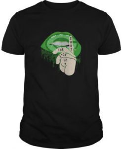 Green Bay Packers Lips - Shut The Fuck Up t shirt