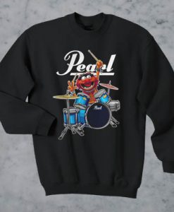 Gritty Pearl drums logo sweatshirt