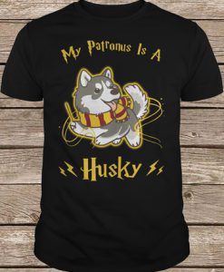 Harry Potter My Patronus Is A Husky t shirt