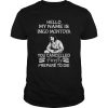 Hello My Name is Inigo Montoya You Cancelled Firefly Prepare To Die t shirt