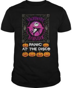 Jack Skellington - Nightmare Revisited Panic At The Disco t shirt