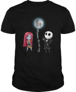 Jack Skellington - You Are My Moonlight t shirt