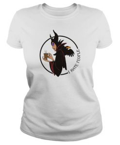 Maleficent i hate people t shirt