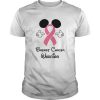 Mickey Breast Cancer Warrior t shirt