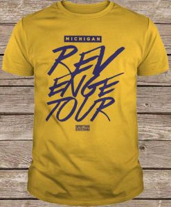 Official Michigan Revenge Tour t shirt