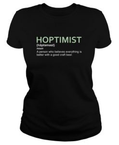 Official hoptimist t shirt