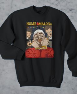 Post Malone Christmas Home Malone sweatshirt