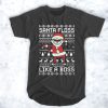 Santa floss like a boss t shirt