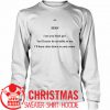 Seen I see you black girl you'll never be invisible to me sweatshirt