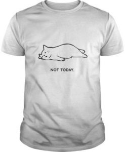 Sleep Cat - Not Today t shirt