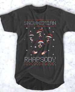 Snowhemian Rhapsody Parody Cheap custom t shirt