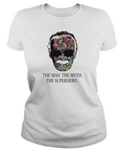 Stan Lee the man the myth the superhero t shirt