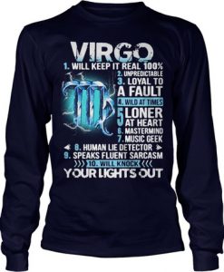 Virgo Will Keep Real 100% sweatshirt