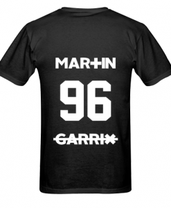 (2 side) Martin Garrix 96 T-Shirt back