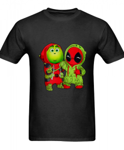 Best friends Grinch and Deadpool Christmas t shirt