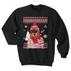 Christmas Doberman Pinscher sweatshirt