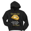December girl I was born with my heart on my sleeve a tire in my soul hoodie