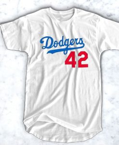 Dodgers 42 t shirt