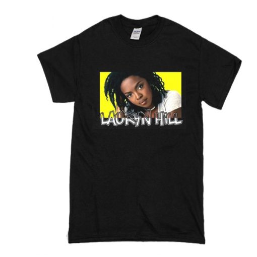 Lauryn Hill Fugees Portrait The Miseducation of Lauryn Hill 90s Hip Hop t shirt