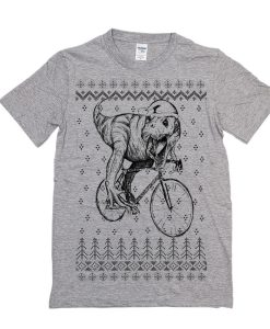 T-REX on a Bike t shirt