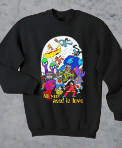 The Beatles - All You Need Is Love sweatshirt