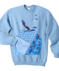 The blue birds sweatshirt