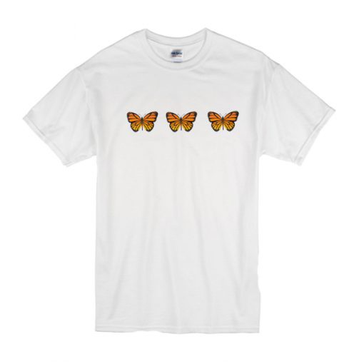 Triple Butterfly t shirt
