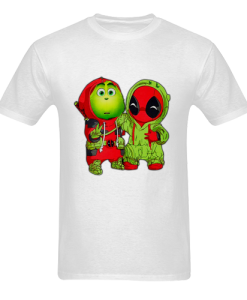 Best friends Grinch and Deadpool t shirt