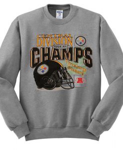 Vintage 1994 Pittsburgh Steelers Central Division Champs sweatshirt