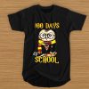 100 Days Owl of school Gryffindor Magic Wizard t shirt