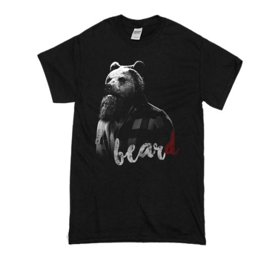 Bear With BearD t shirt - teehonesty