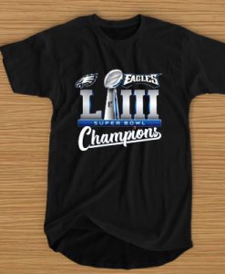 Eagles LII champions t shirt