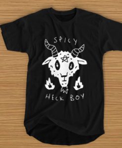Goat satan spicy heck boy t shirt