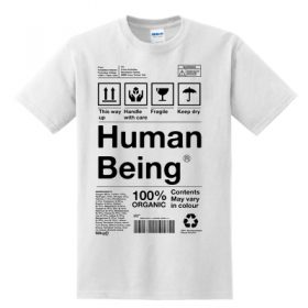 Human Being t shirt - teehonesty