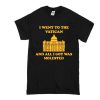I went to the vatican and all I got was molested t shirt