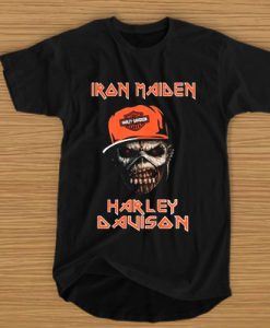 Iron Maiden Harley Davidson t shirt