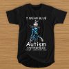 Jack Skellington I wear blue for Autism awareness accept understand love t shirt