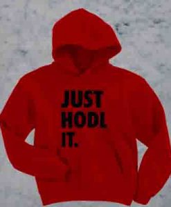 Just Hodl It hoodie
