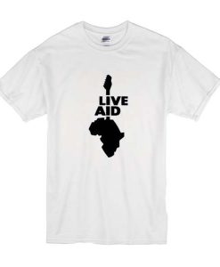 Live Aid Music Art t shirt